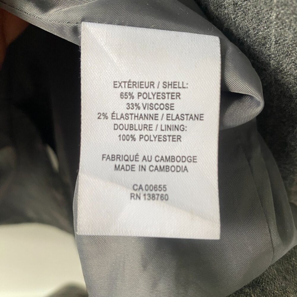 Reitmans Grey Pinstripe Blazer - Picture 7 of 10